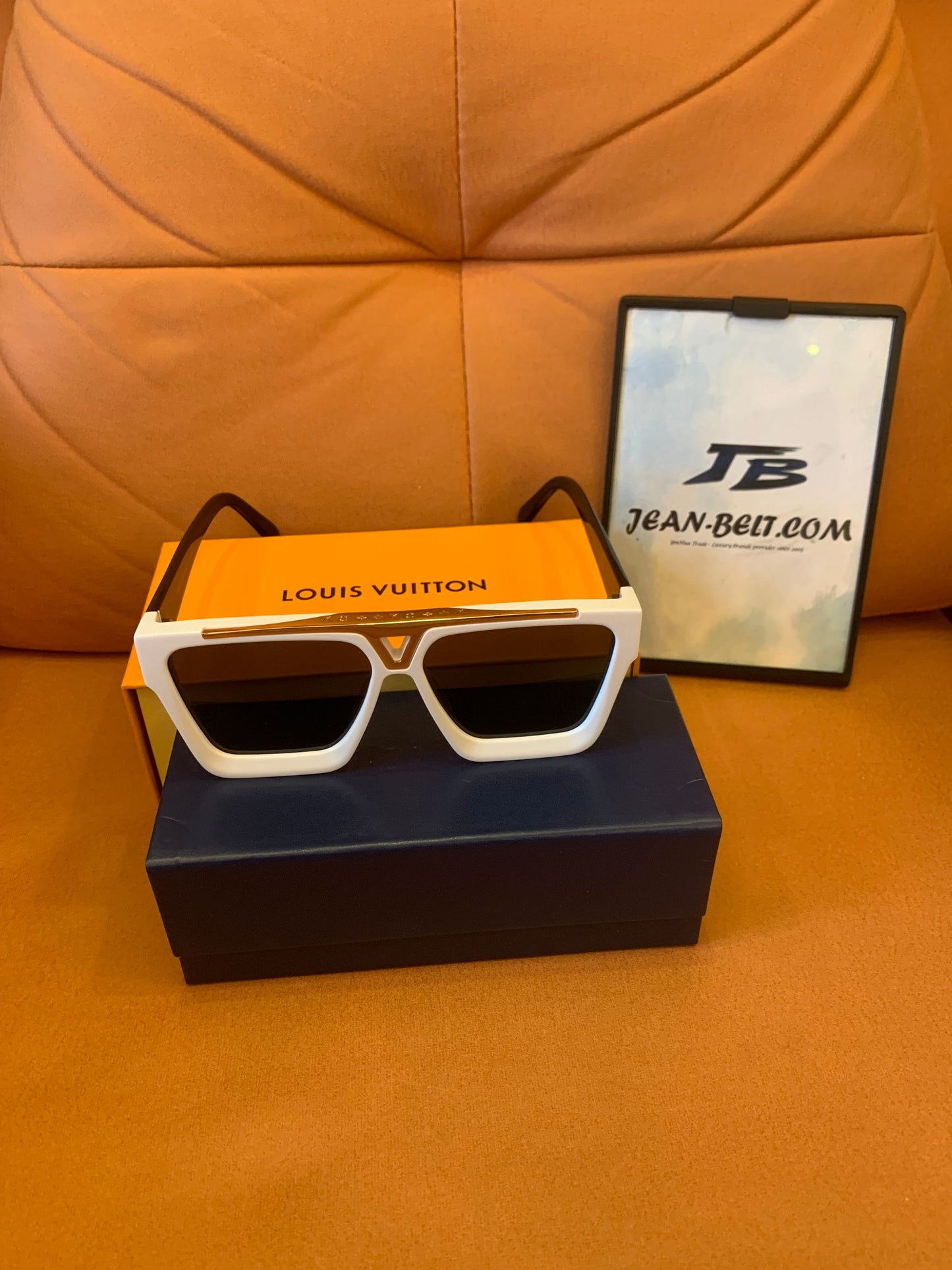 Louis Vuitton 1.1 millionaires sunglasses - white