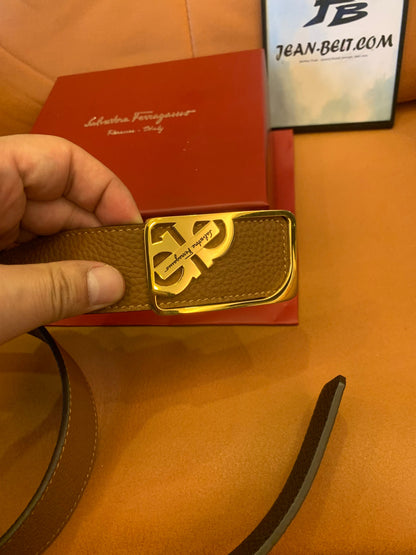 Salvatore Ferragamo reversible gancini belt