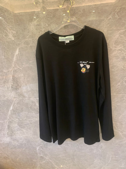 Off-White mickey mouse long-sleeve t-shirt