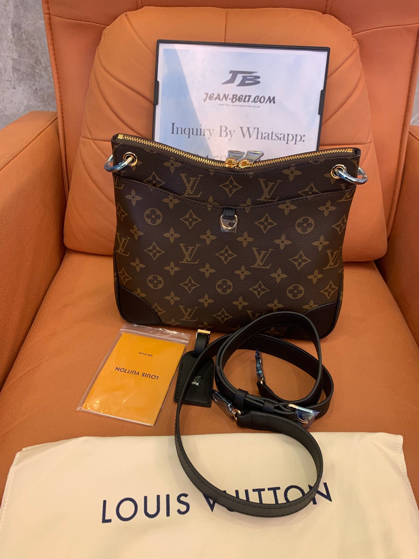 Louis Vuitton odeon pm monogram noir crossbody bag