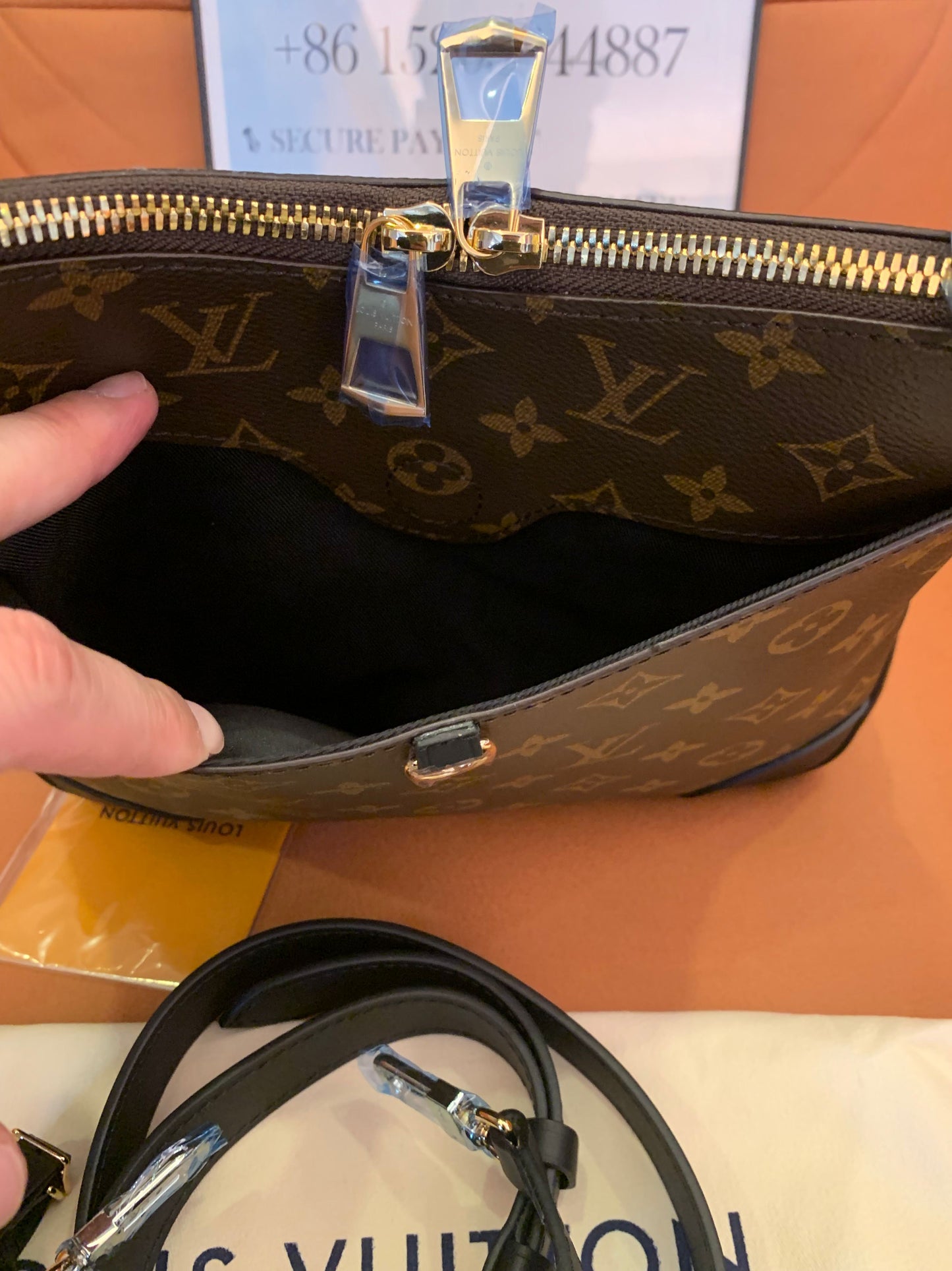 Louis Vuitton odeon pm monogram noir crossbody bag