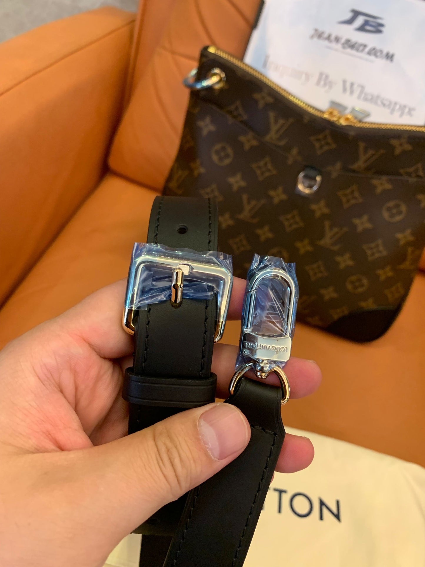 Louis Vuitton odeon pm monogram noir crossbody bag