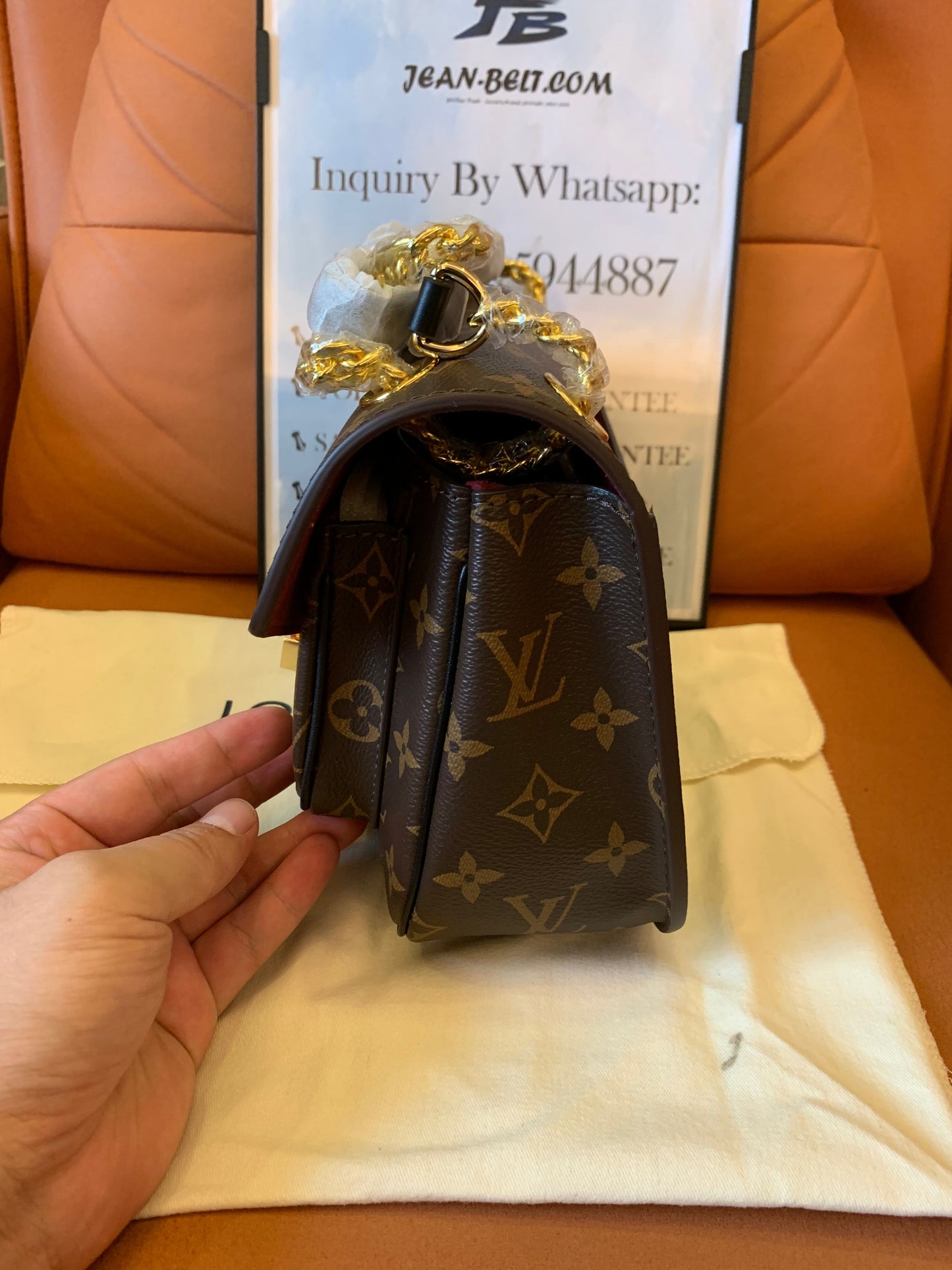 Louis Vuitton passy leather crossbody bag