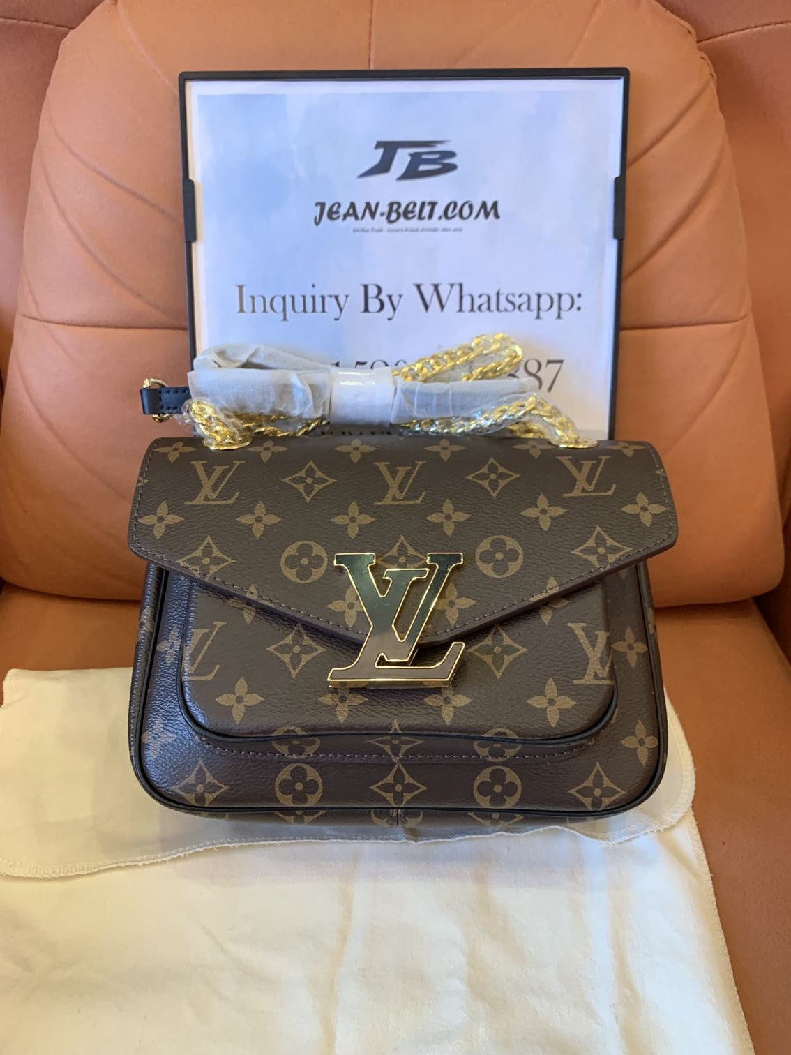 Louis Vuitton passy leather crossbody bag