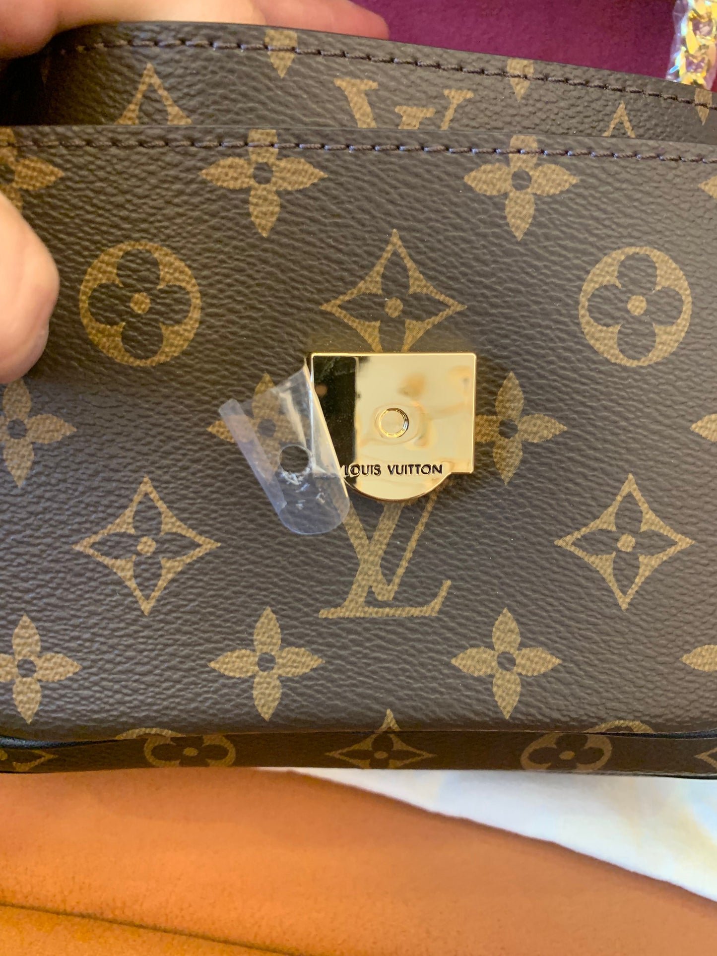 Louis Vuitton passy leather crossbody bag