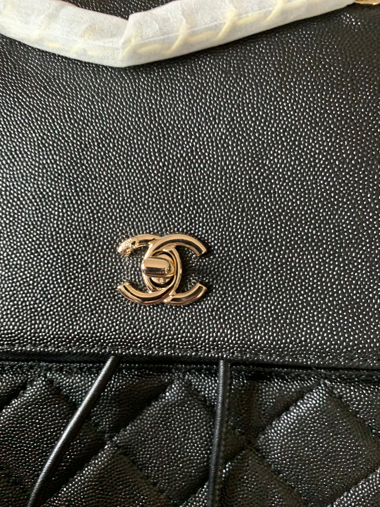 [3A Quality]Chanel backpack bags with lambskin black