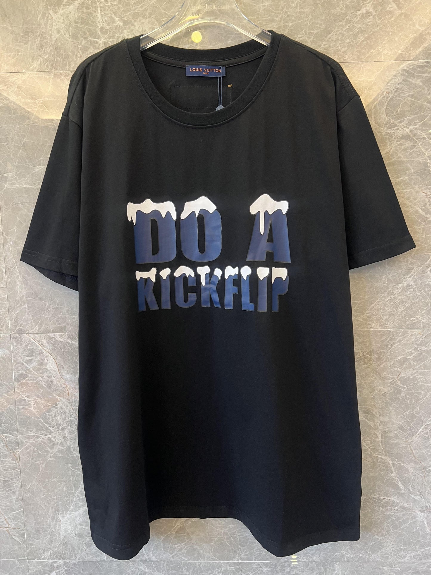 Louis Vuitton "Do A Kickflip" graphic t-shirt in black