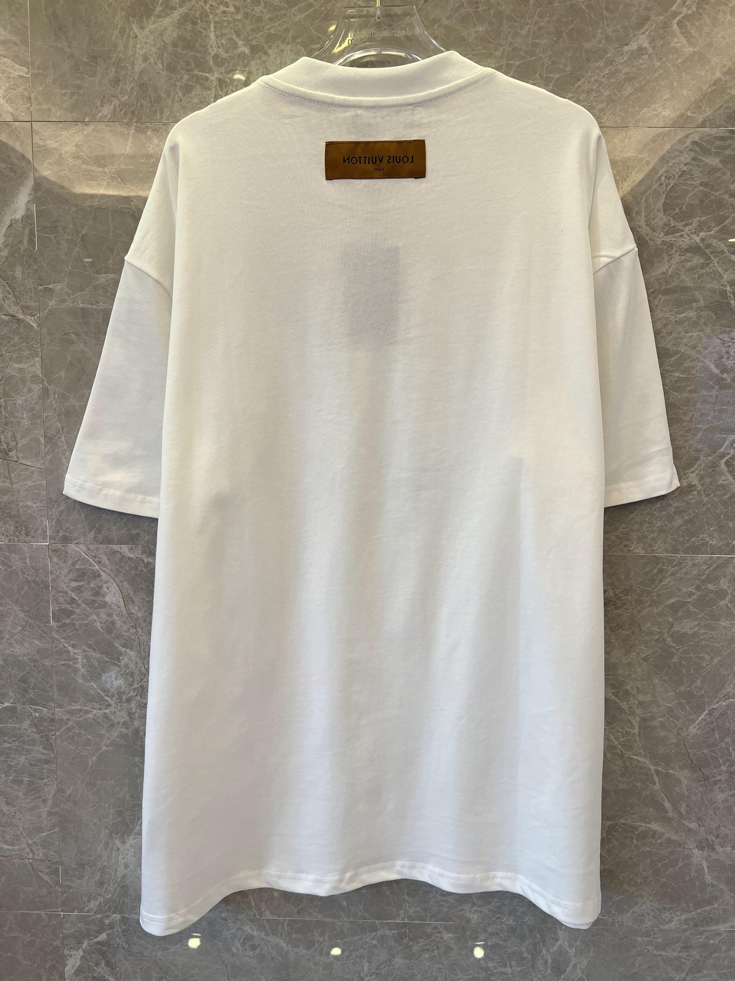 Louis Vuitton pont neuf white graphic t-shirt