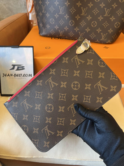 Louis Vuitton neverfull  real leather bag