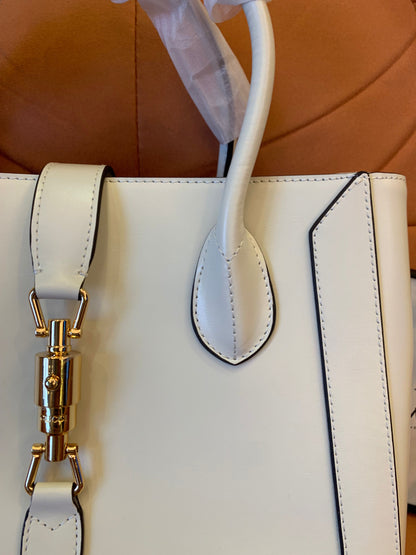 Gucci ohidia jaie 1961 handbag white