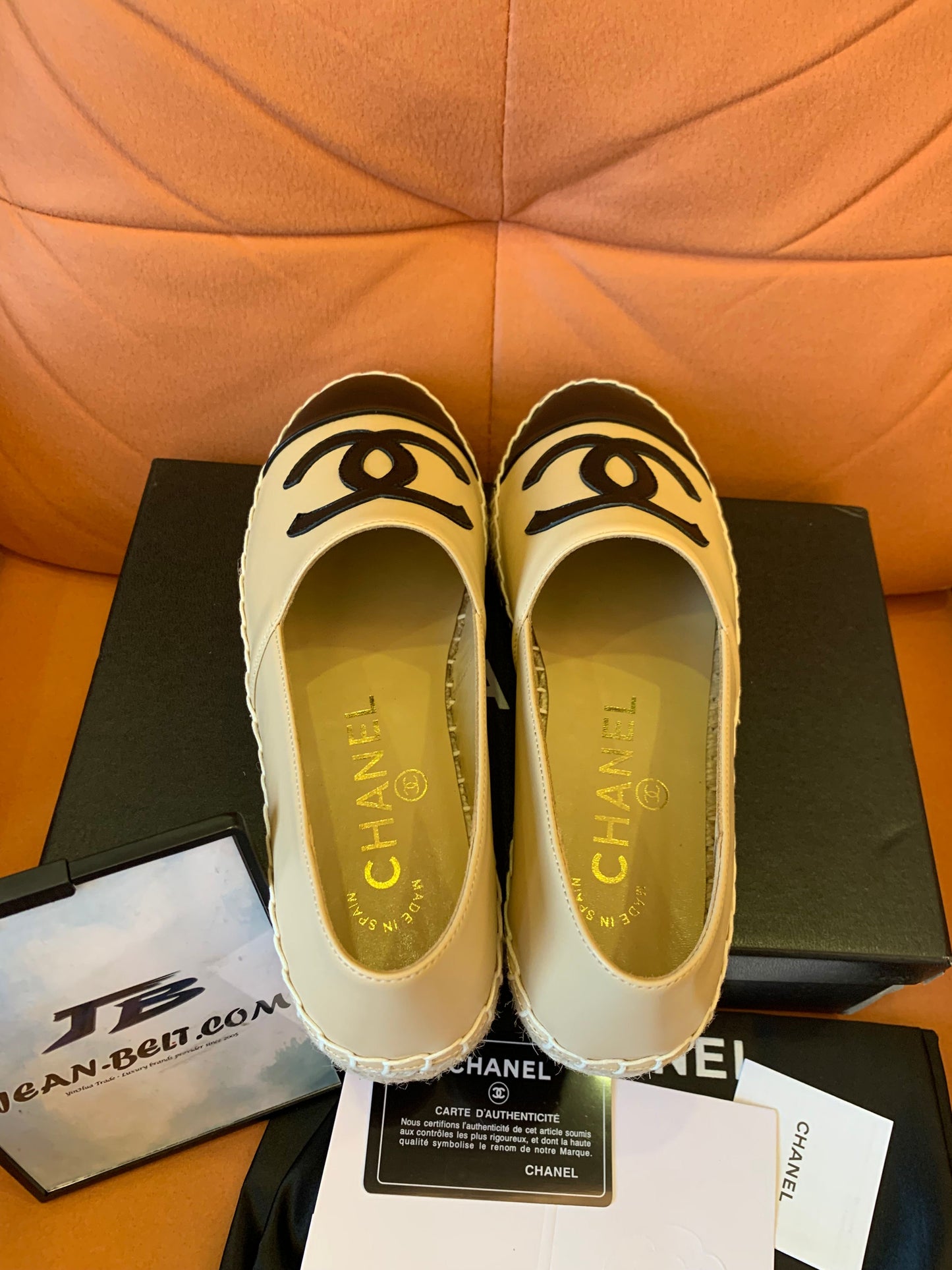 Chanel fisherman shoes