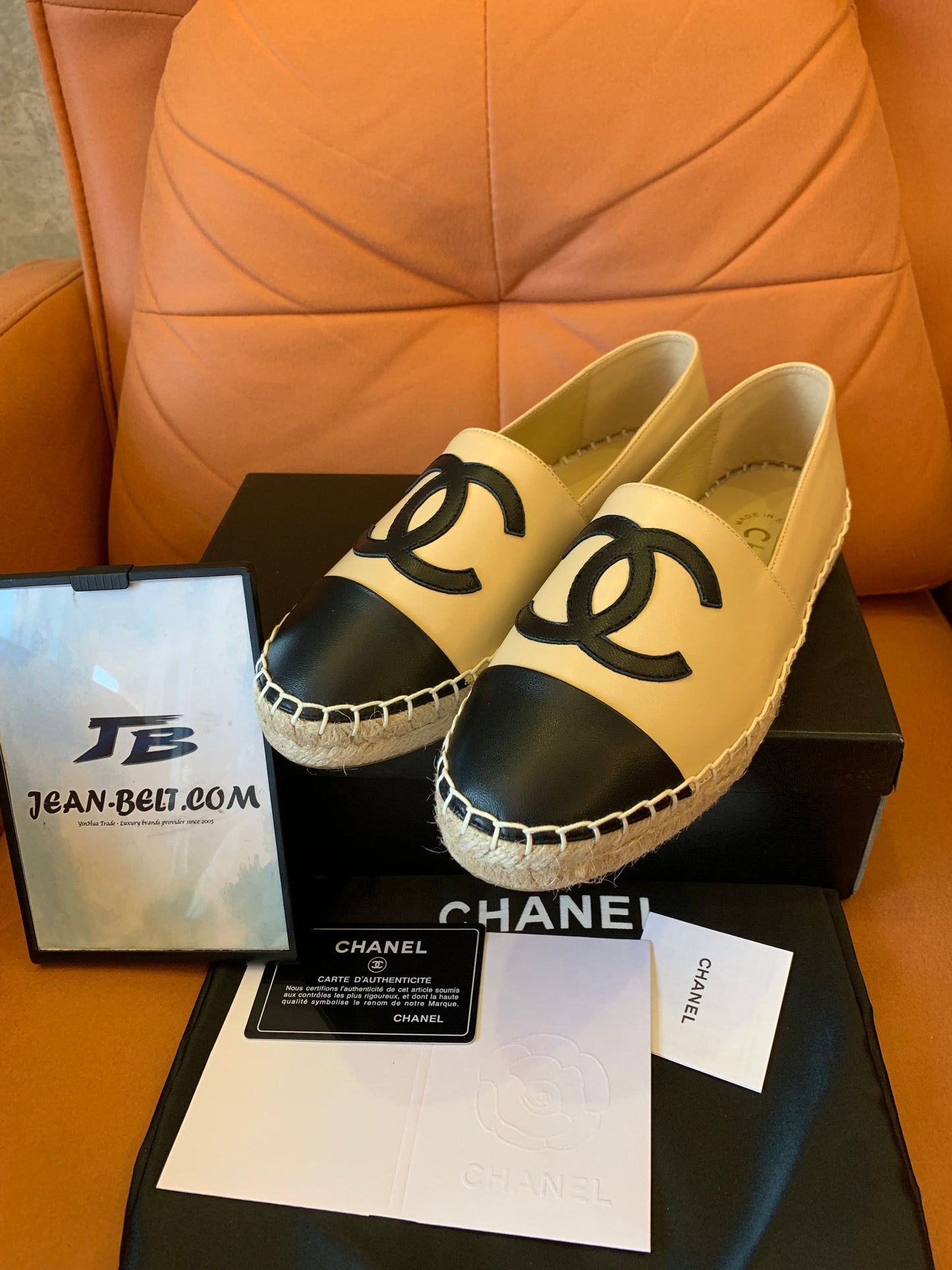 Chanel fisherman shoes