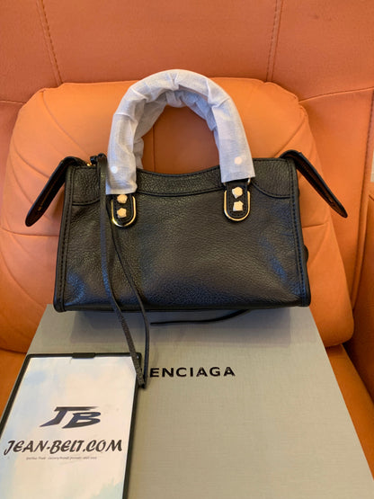 Balenciaga motorcycle bag black