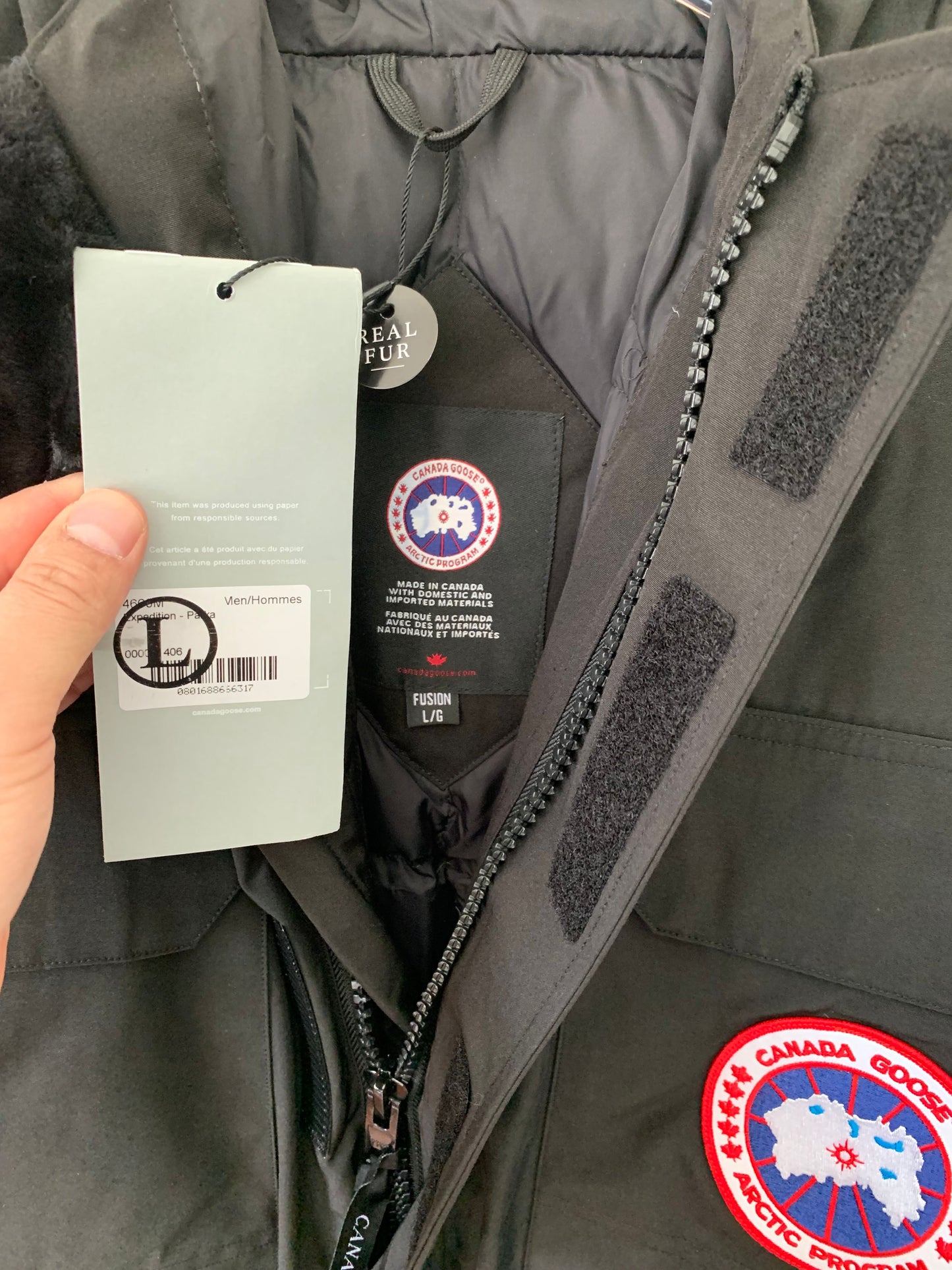 Canada Goose men's expedition parka