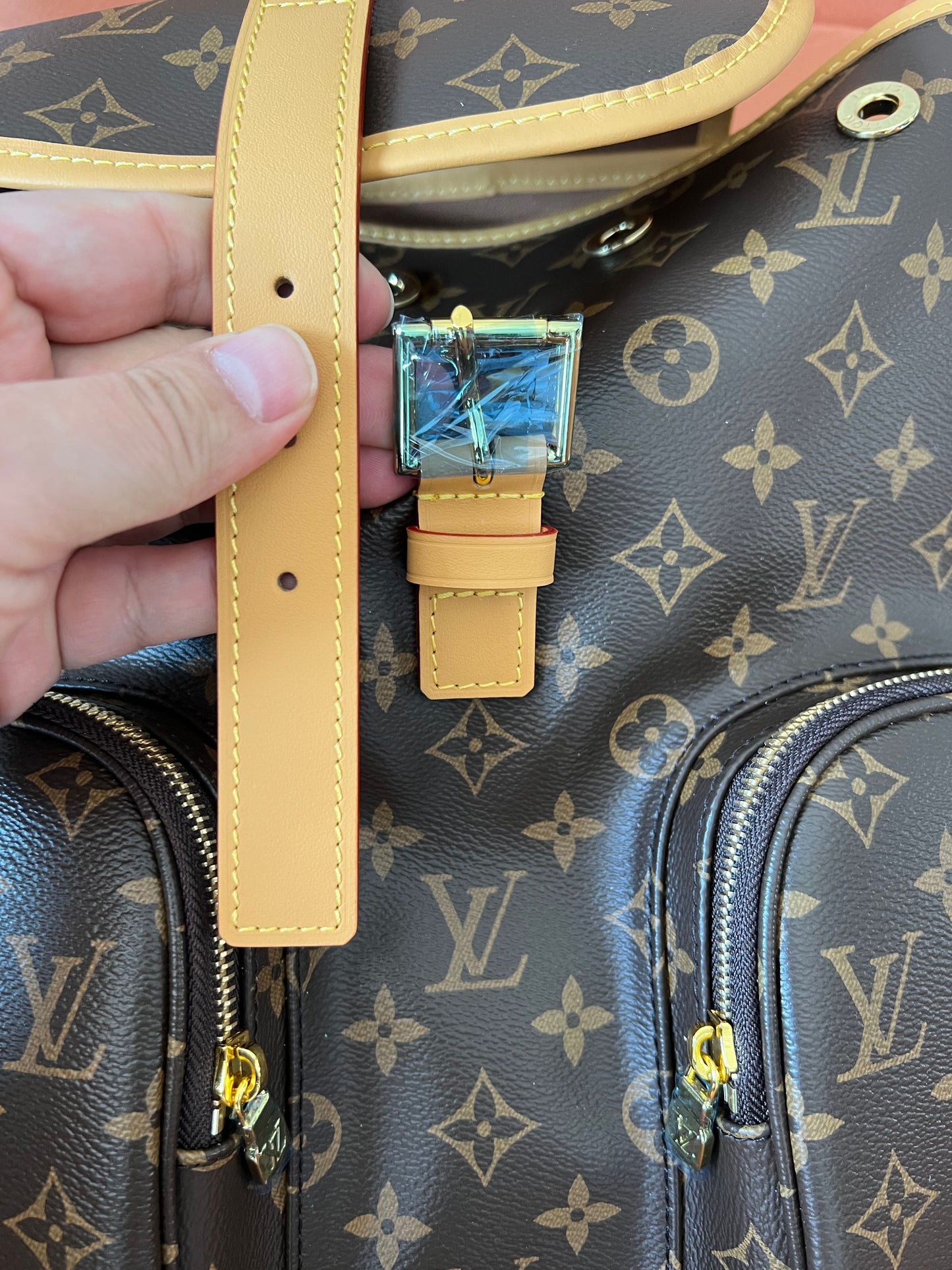 Louis Vuitton monogram bosphore backpack