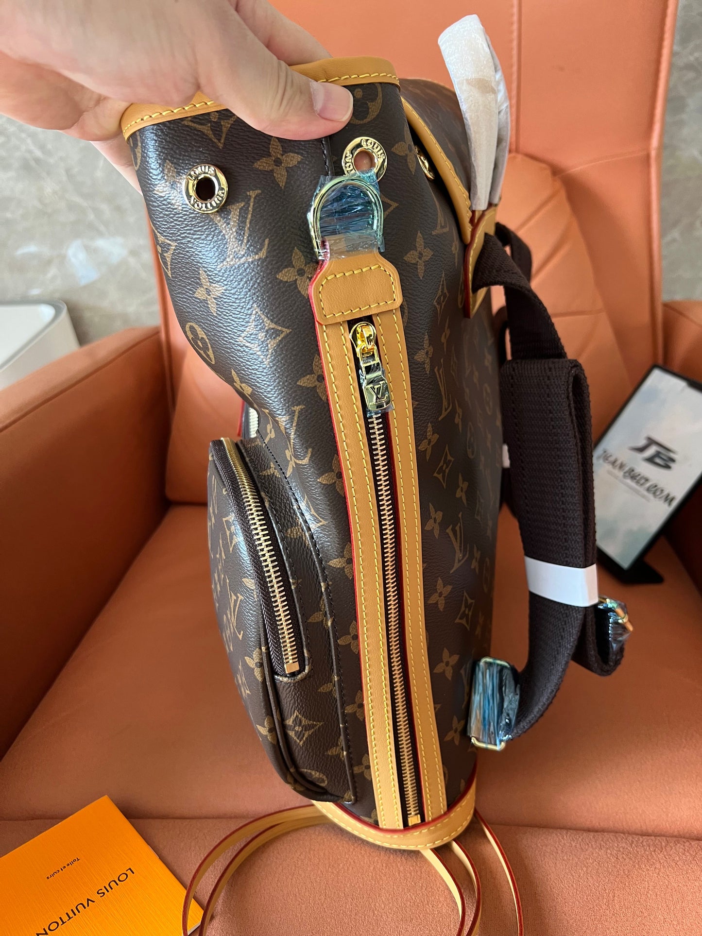 Louis Vuitton monogram bosphore backpack