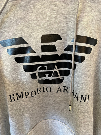 Emporio Armani grey hoodie and joggers set