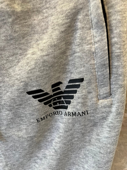 Emporio Armani grey hoodie and joggers set