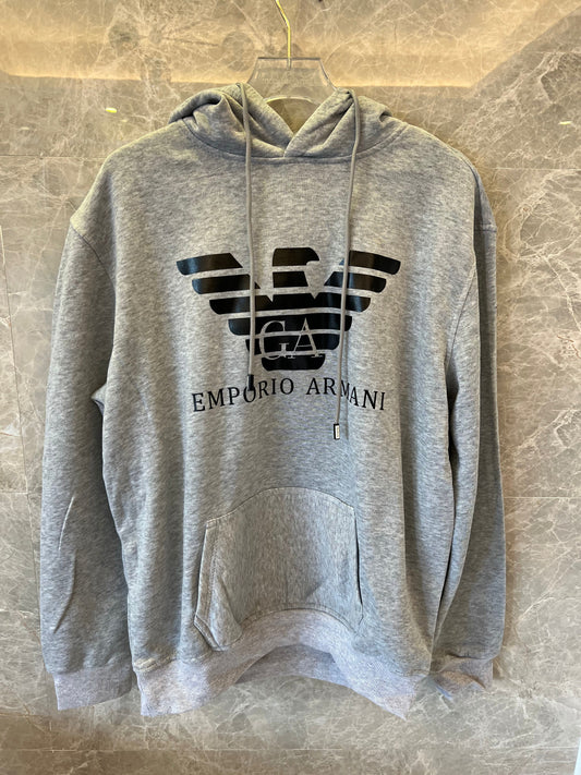 Emporio Armani grey hoodie and joggers set