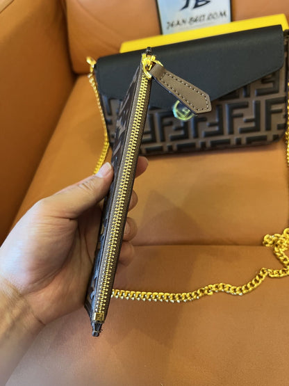 Fendi wallet on chain 3-piece set aaa quality