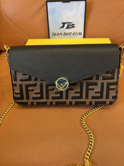 Fendi wallet on chain 3-piece set aaa quality