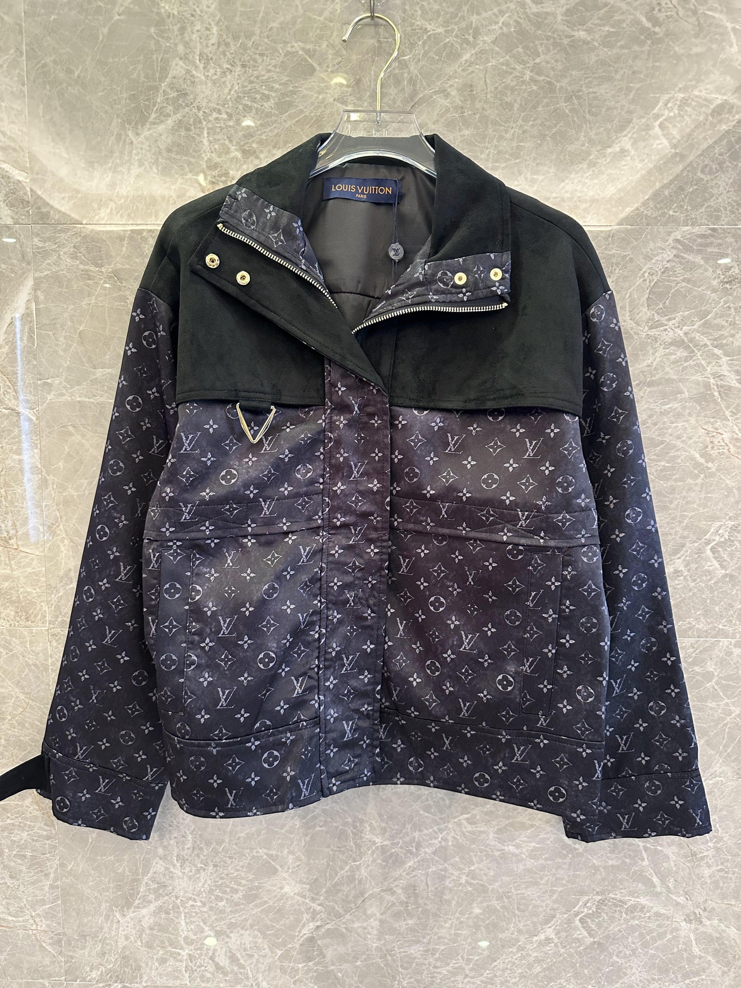 Louis Vuitton monogram gradient bomber jacket