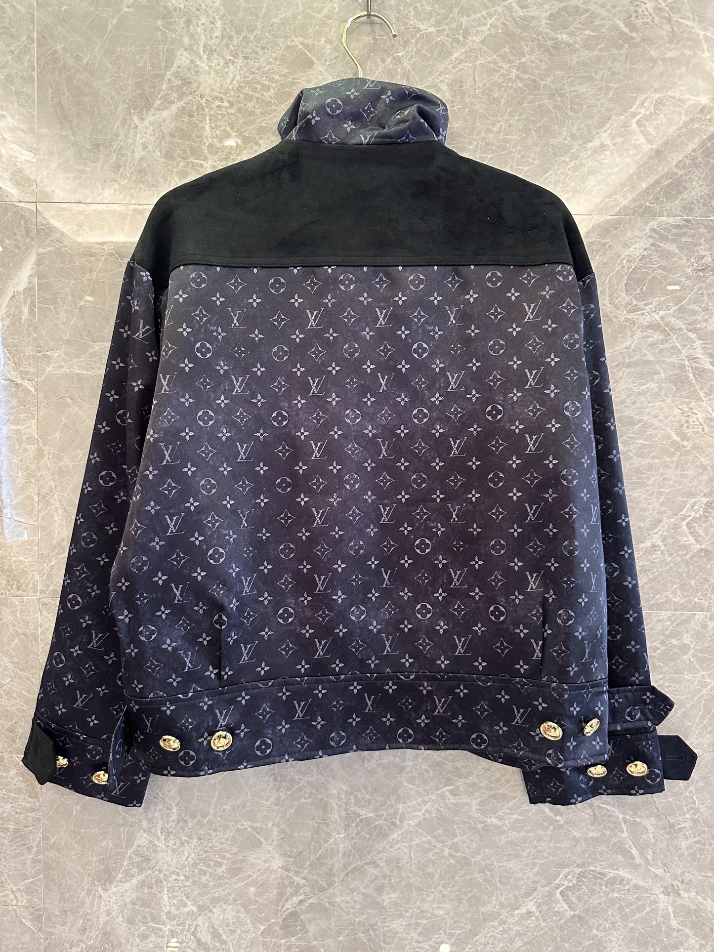 Louis Vuitton monogram gradient bomber jacket