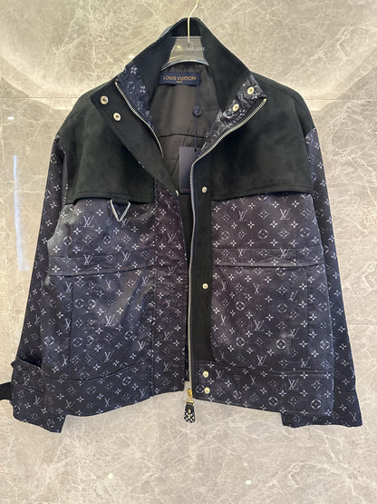 Louis Vuitton monogram gradient bomber jacket