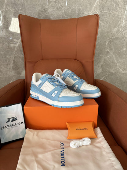 Louis Vuitton sneakers baby blue