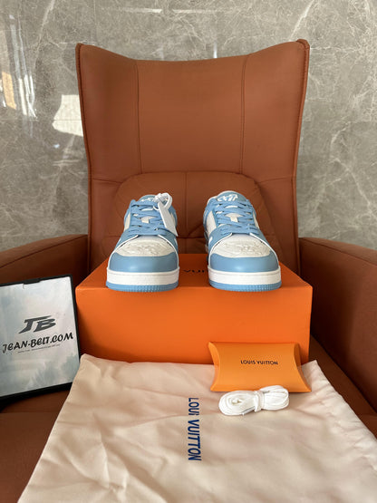 Louis Vuitton sneakers baby blue