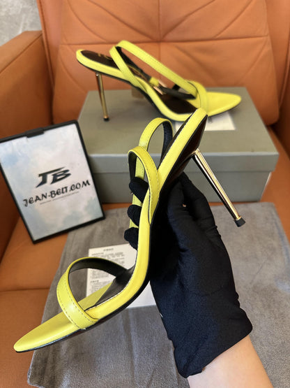 TomFord 105mm lock stiletto sandals