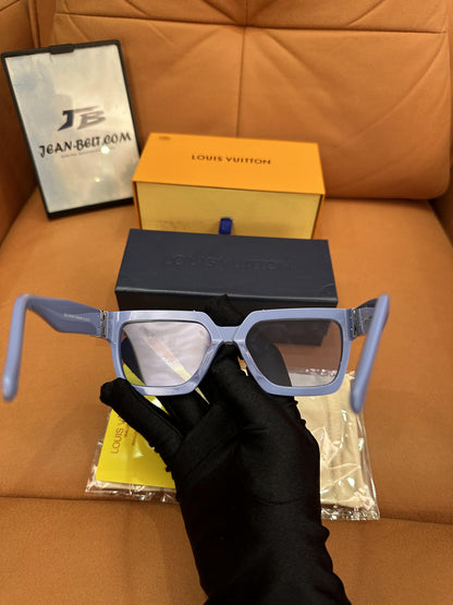 Louis Vuitton 1.1 millionaires sunglasses - light blue frame