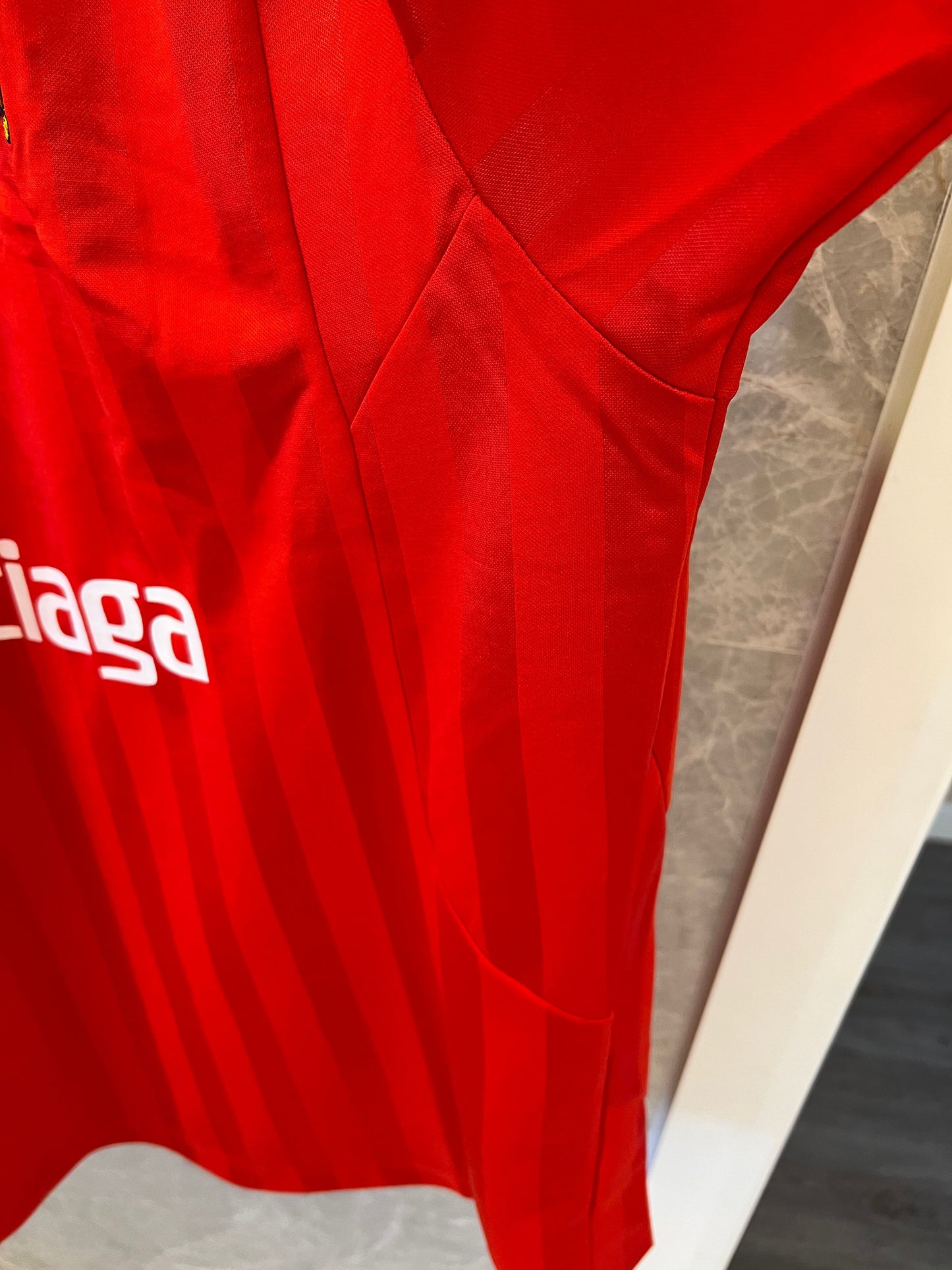 Balenciaga x Adidas soccer jersey - red and black variants