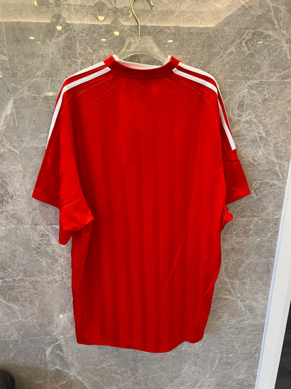 Balenciaga x Adidas soccer jersey - red and black variants