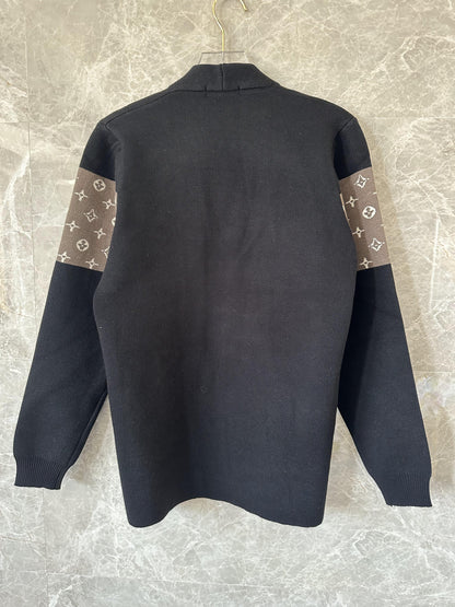 Louis Vuitton monogram wool cardigan