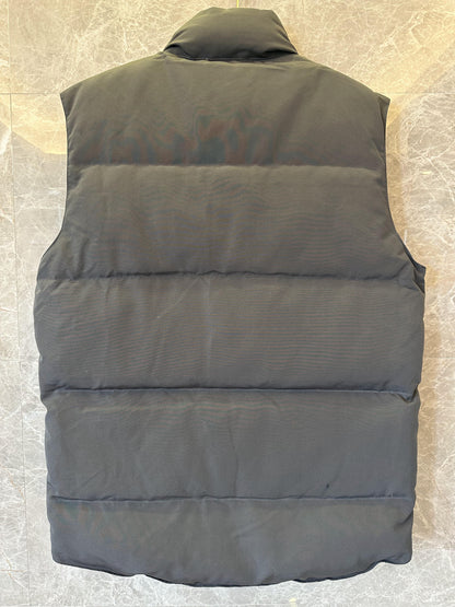 Canada Goose black down-filled vest