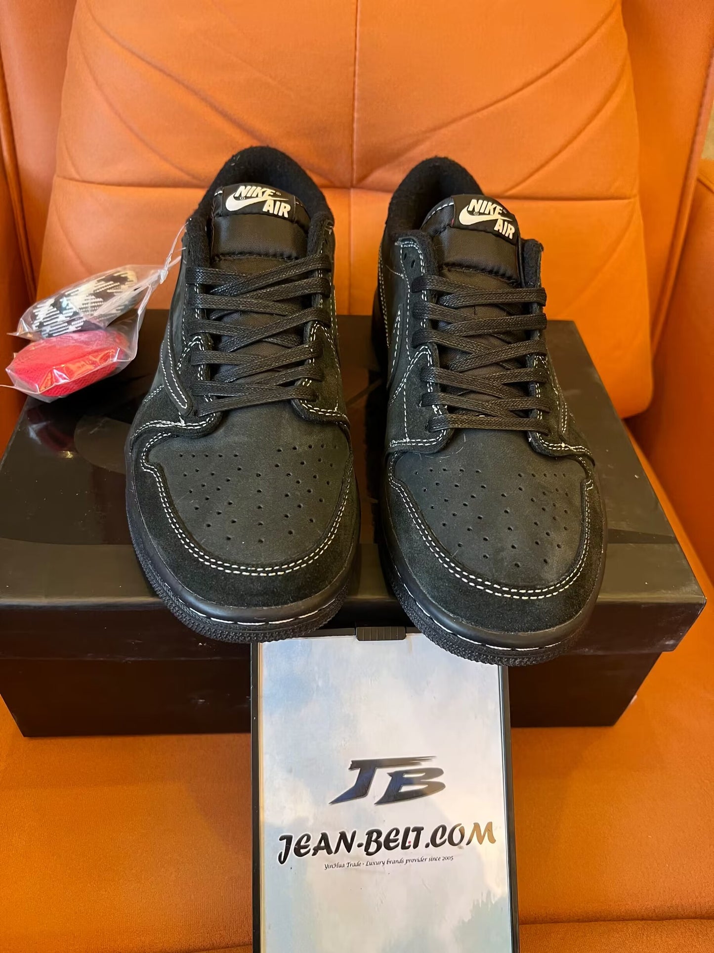 Air Jordan 1 Low - Travis Scott Black Phantom