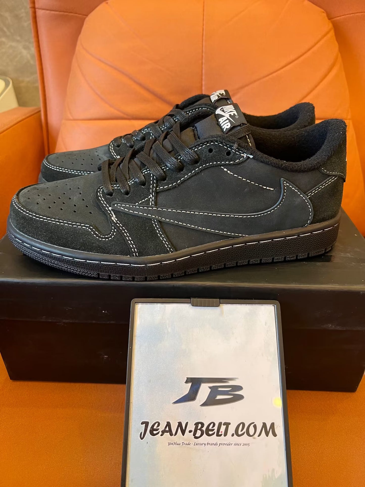 Air Jordan 1 Low - Travis Scott Black Phantom