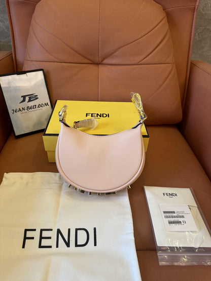 Fendi graphy handbag pink mini