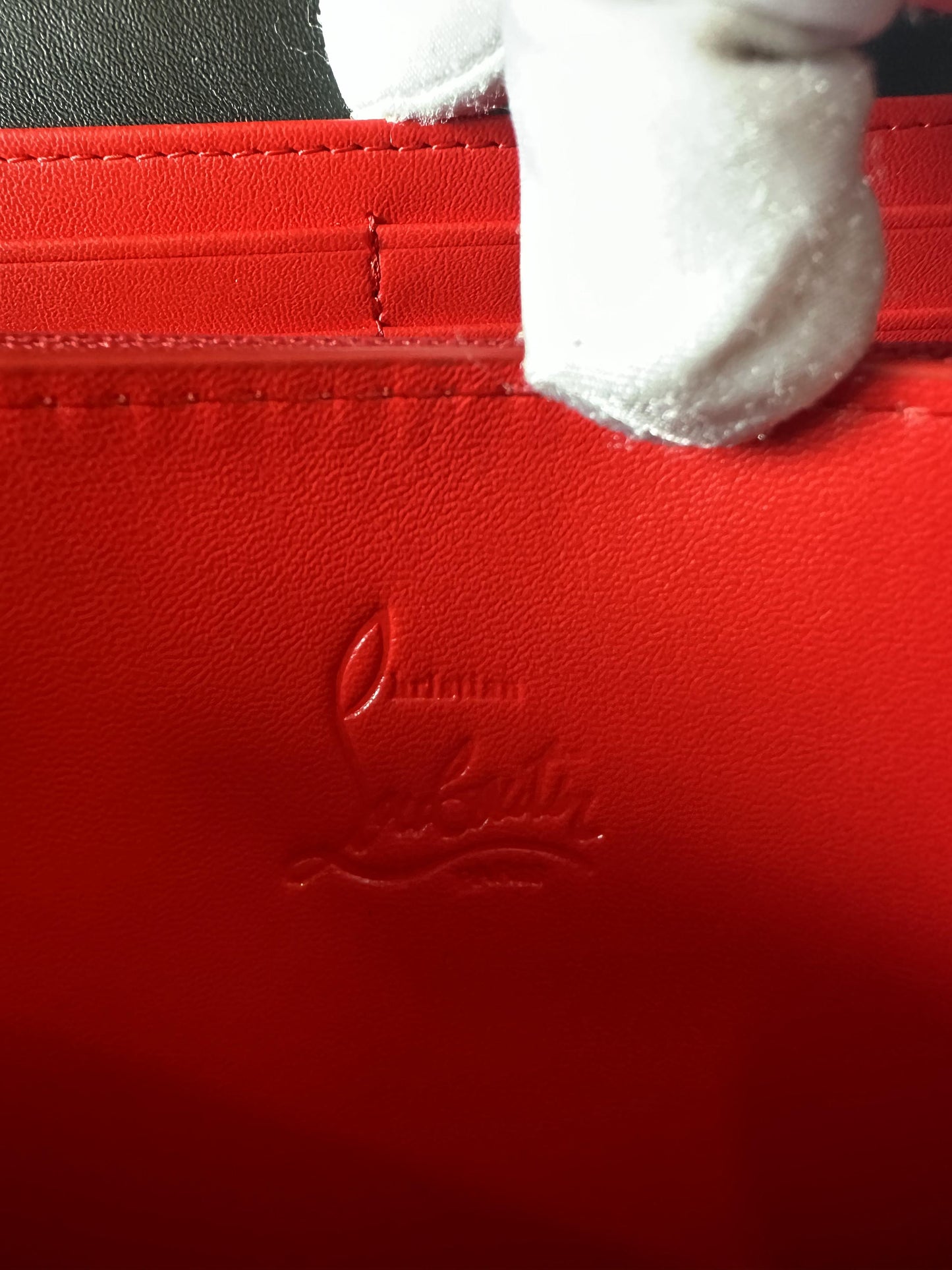 Christian Louboutin paloma clutch bag