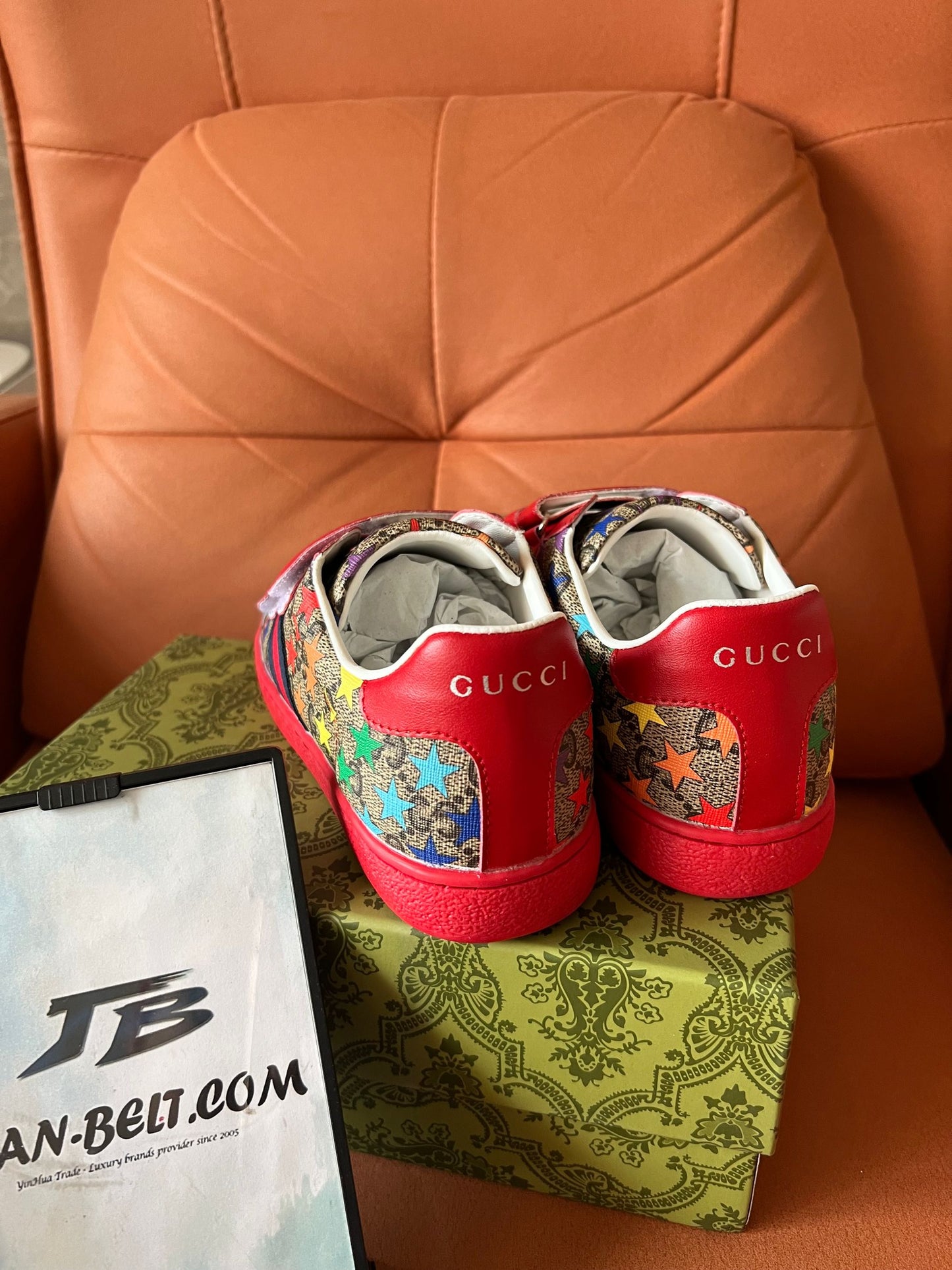 Gucci kids ace GG sneakers