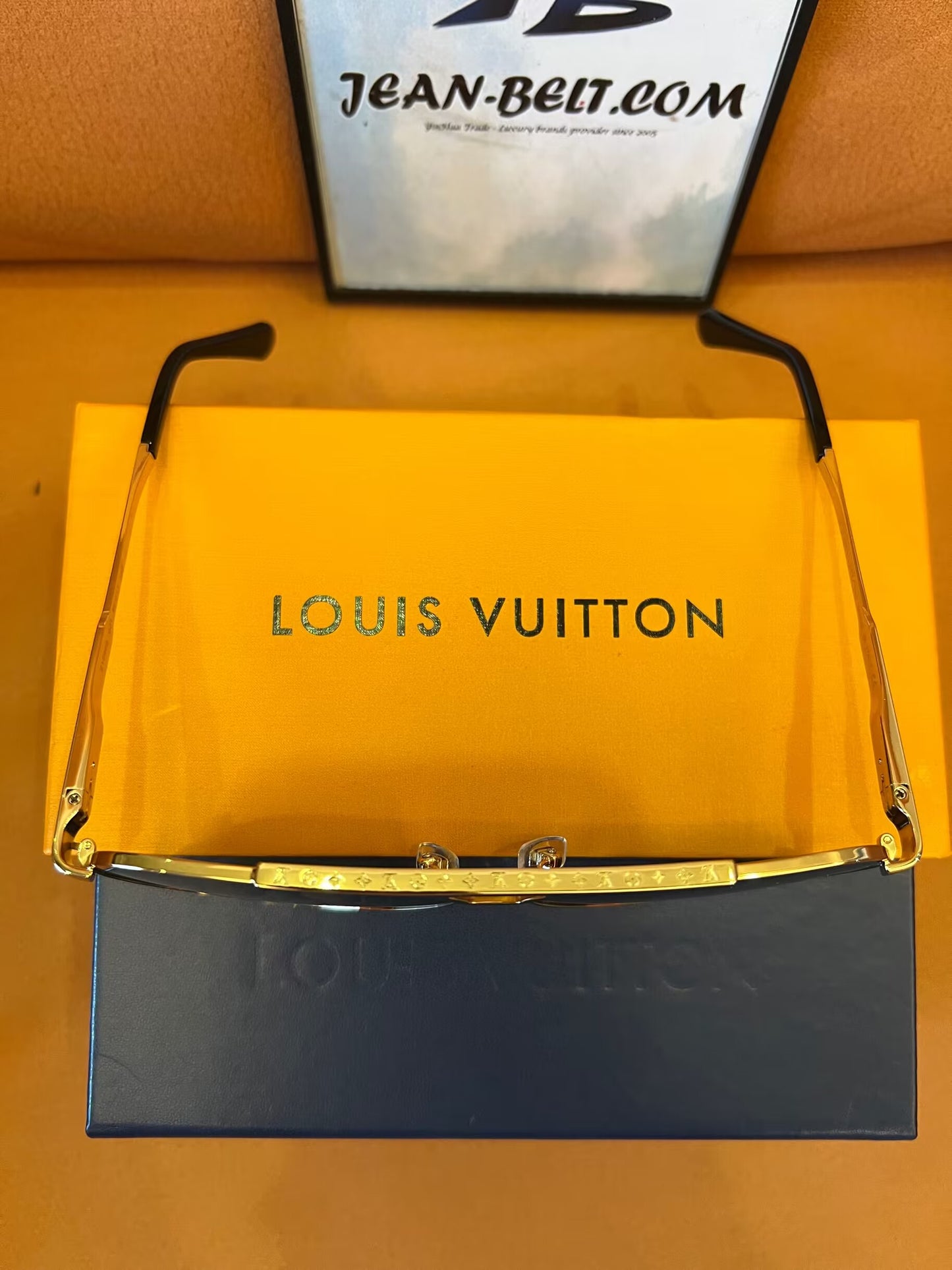 Louis Vuitton aviator sunglasses Z1491E