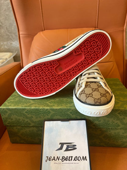 Gucci Tennis 1977 GG canvas shoes