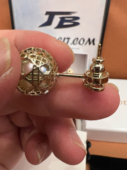 Dior Globe drop earrings