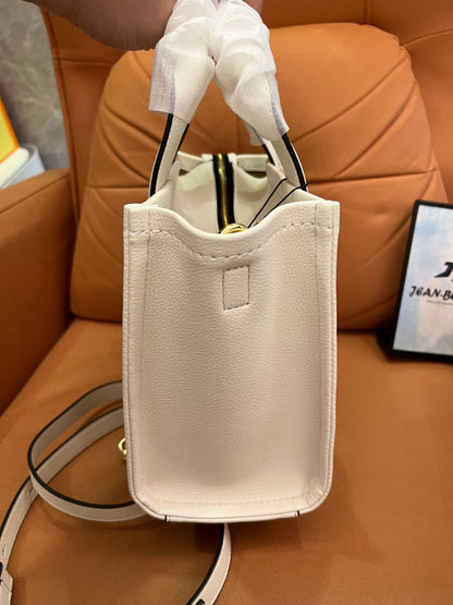 Marc Jacobs mini tote bag leather  white ladies shoulder bag