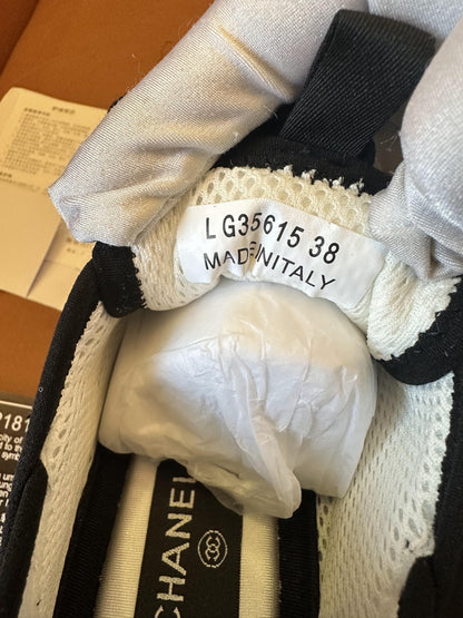 Chanel interlocking CC logo chunky sneakers