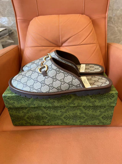 Gucci GG Supreme horsebit loafers slip-on shoes