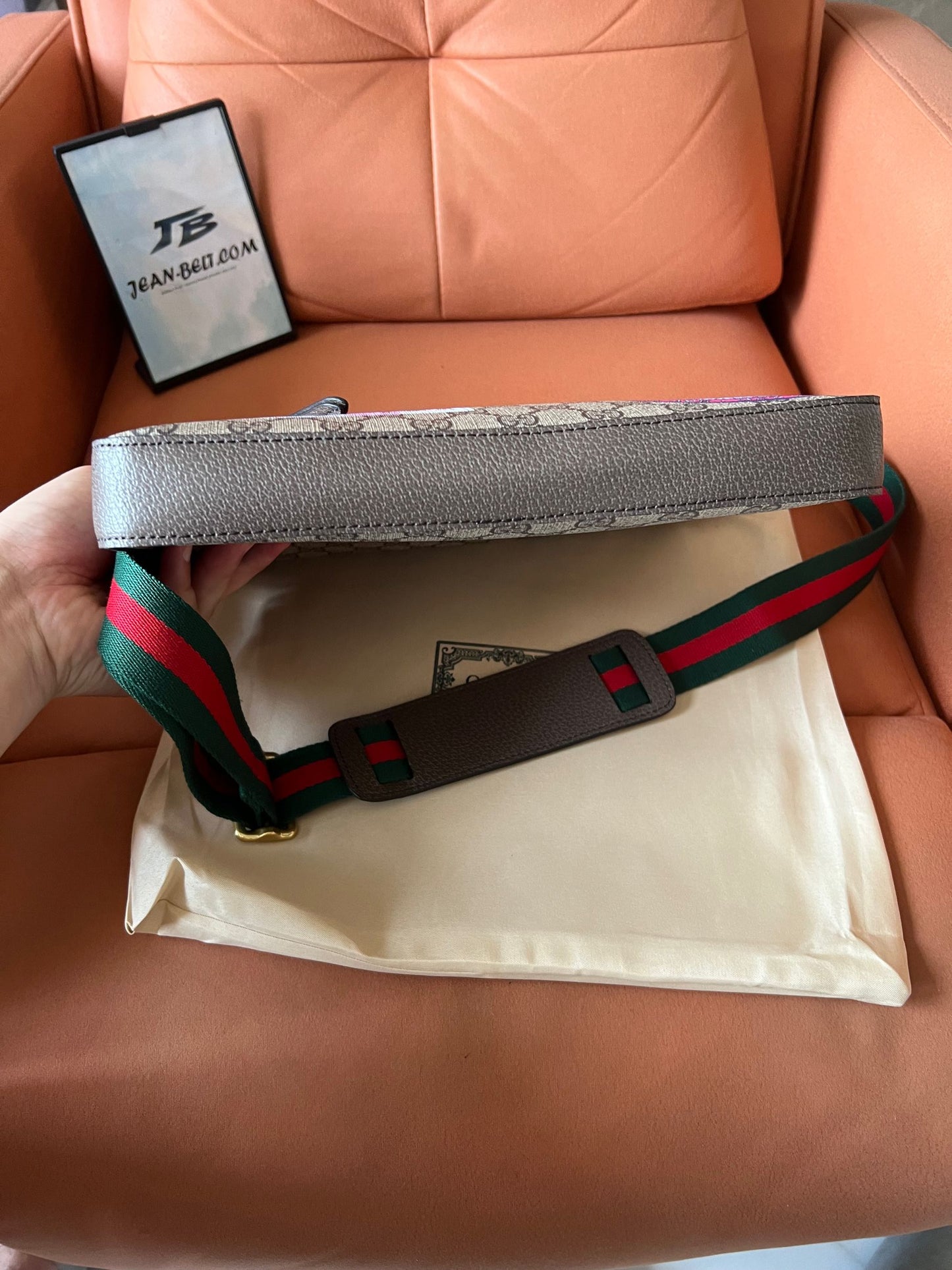 [3A Quality]Gucci messenger patches bag