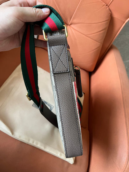 [3A Quality]Gucci messenger patches bag