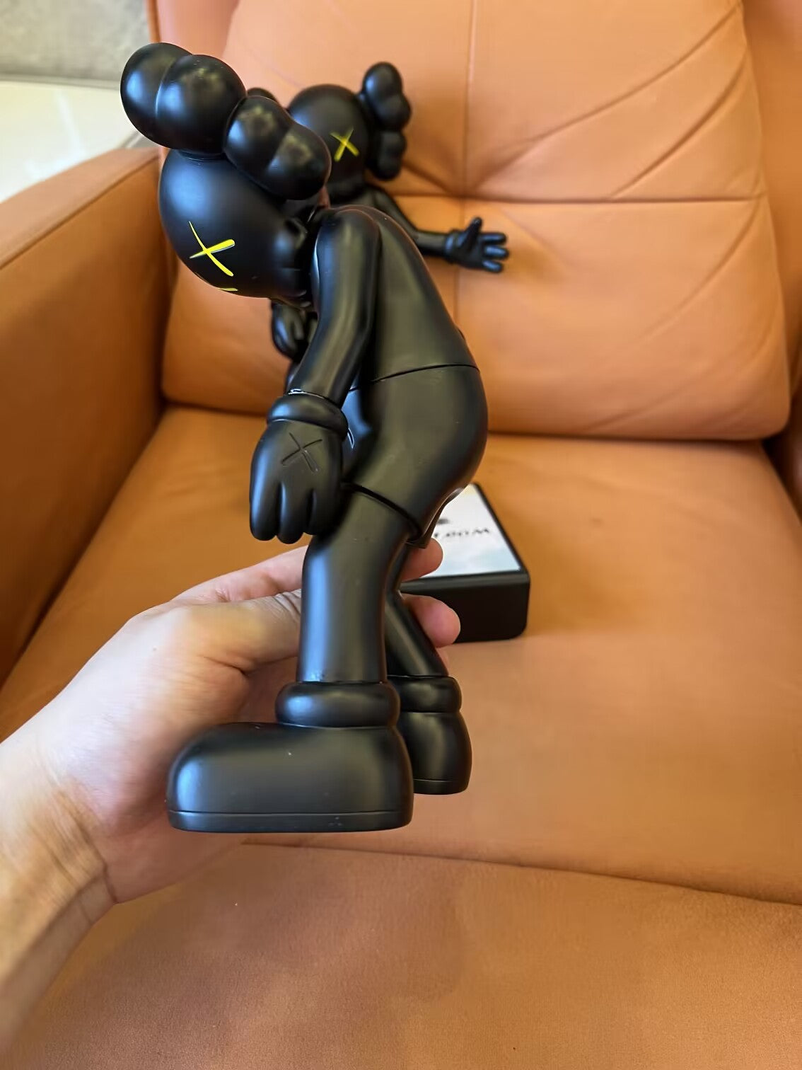 KAWS limited edition companion figures - black edition (set of two)